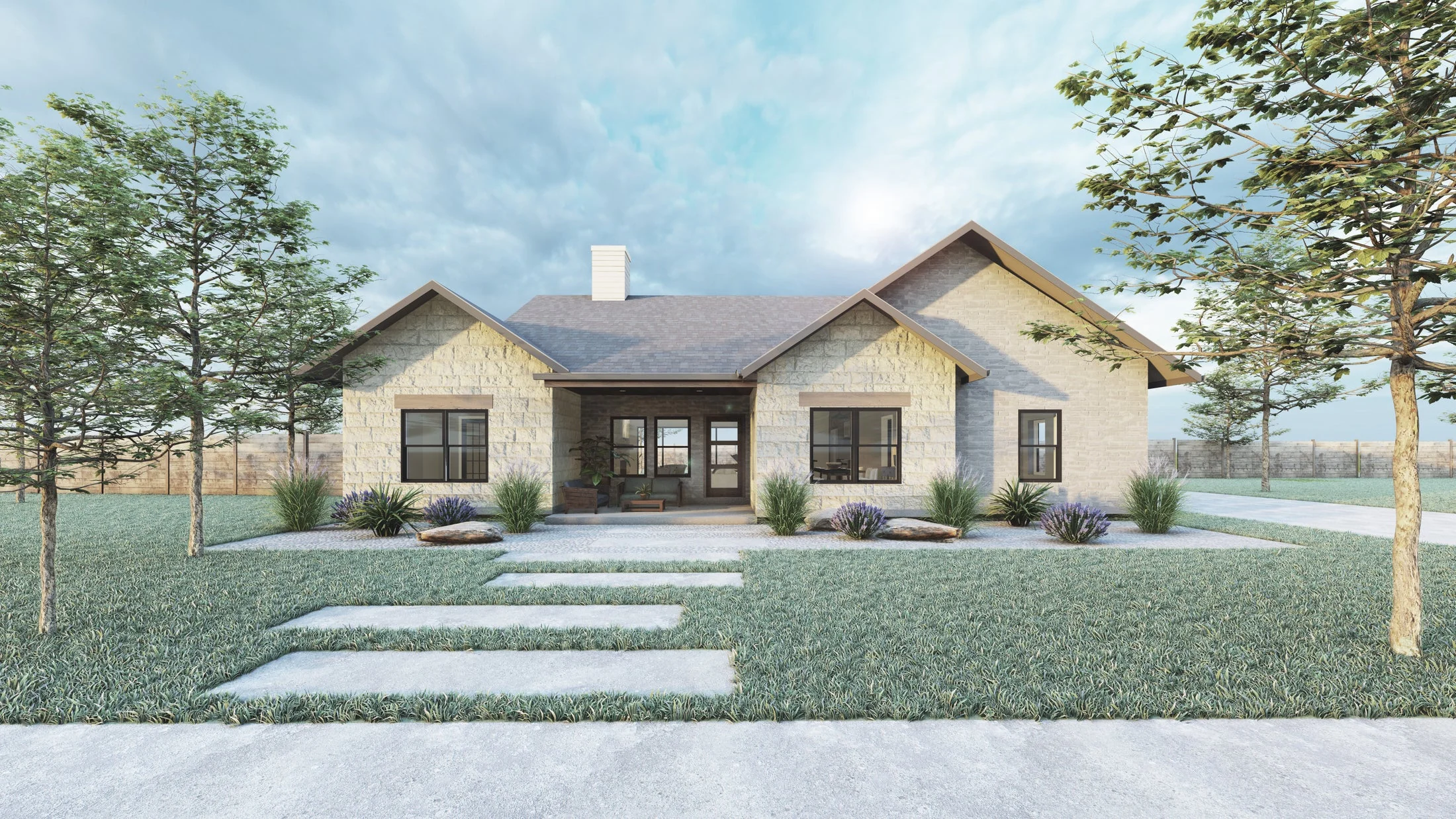Exterior rendering of The Canary Residence